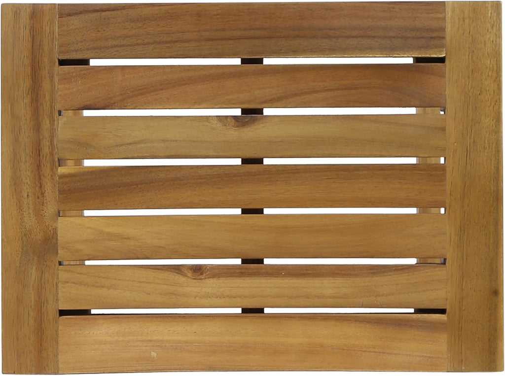 2-Pcs Set Acacia Wood Barstools C8054