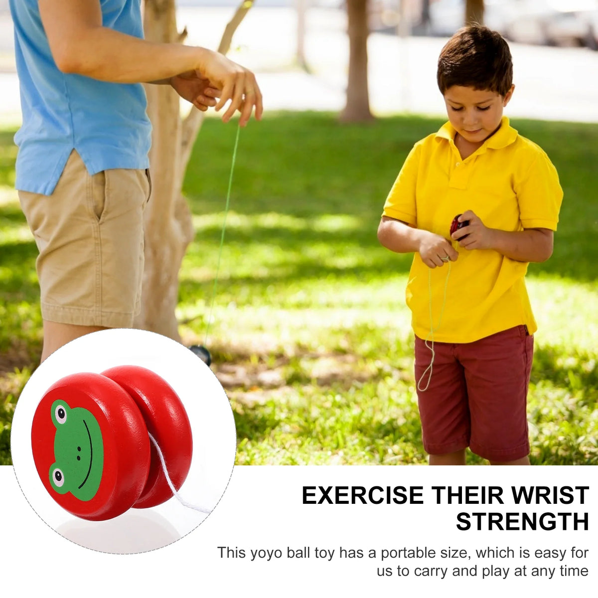 Wooden Finger Yoyo Ball Toy H992554