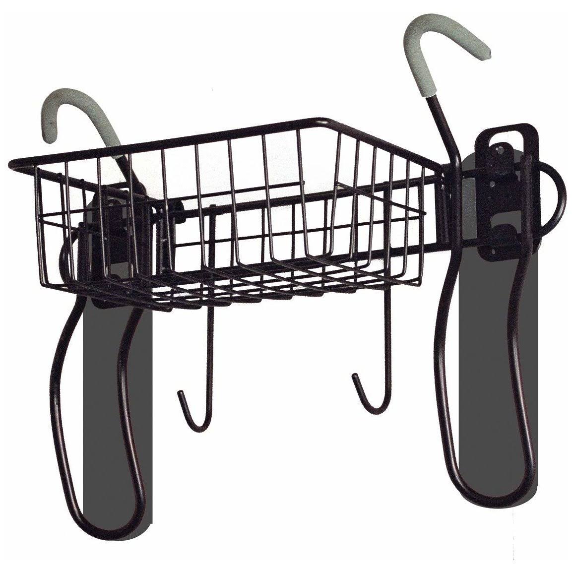 Vertical Wall Mount with Basket S532