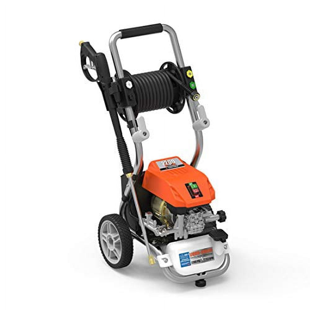 1.2 GPM 13 amp 2200 Psi Electric Pressure Washer with 25' Hose Reel F9103