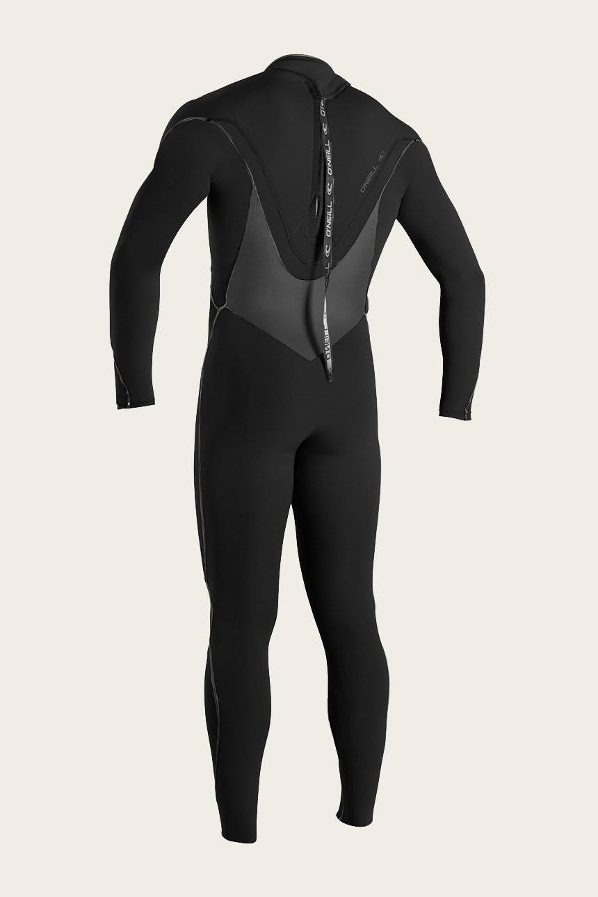 Black 4/3 Back Zip Wetsuit R555