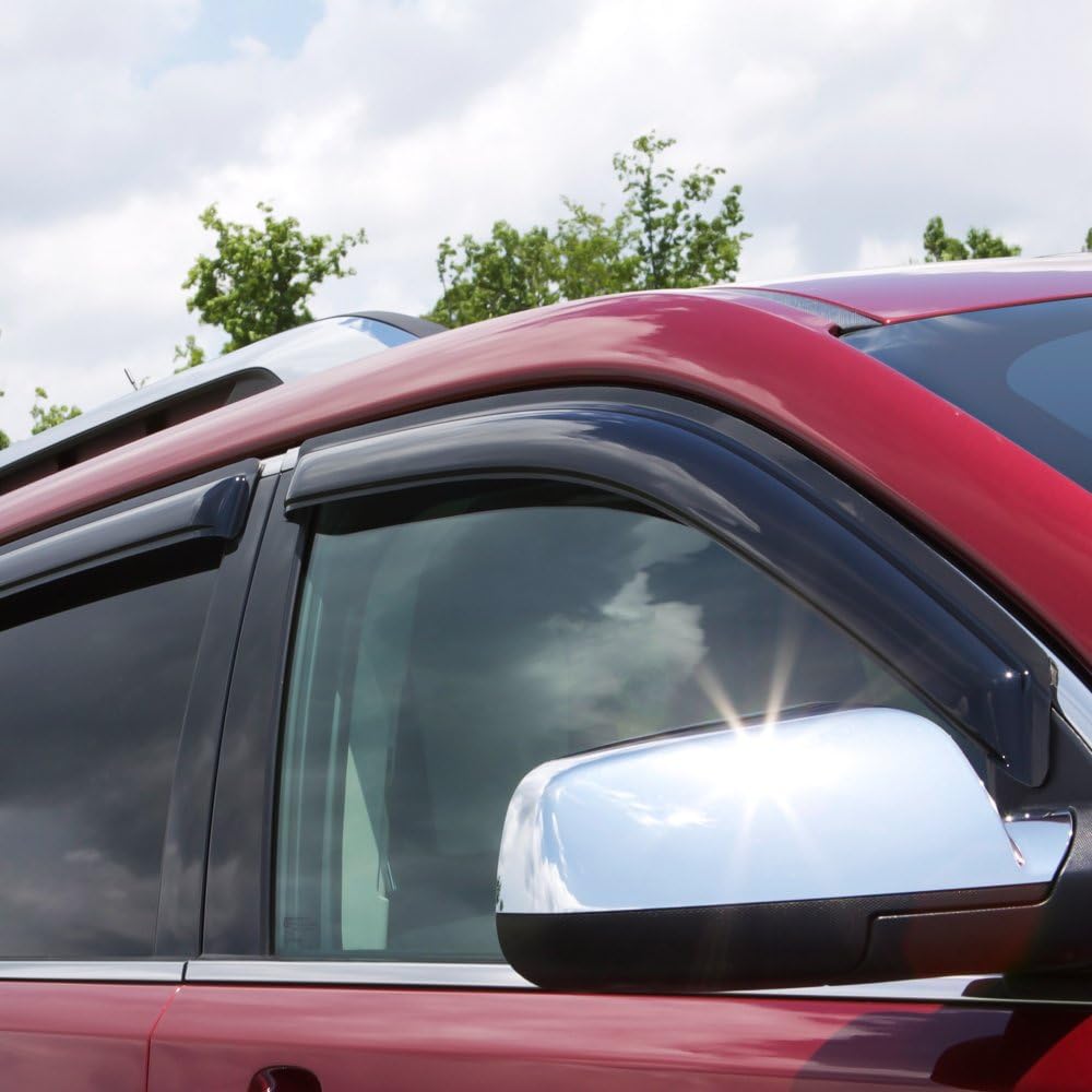 4-Piece Dark Smoke Side Window Deflector P236371