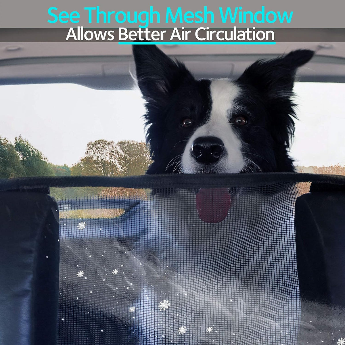 Heavy Duty Waterproof Non Slip Dog Car Seat Cover, Backseat Hammock Protector, Pack of 2 Z46816