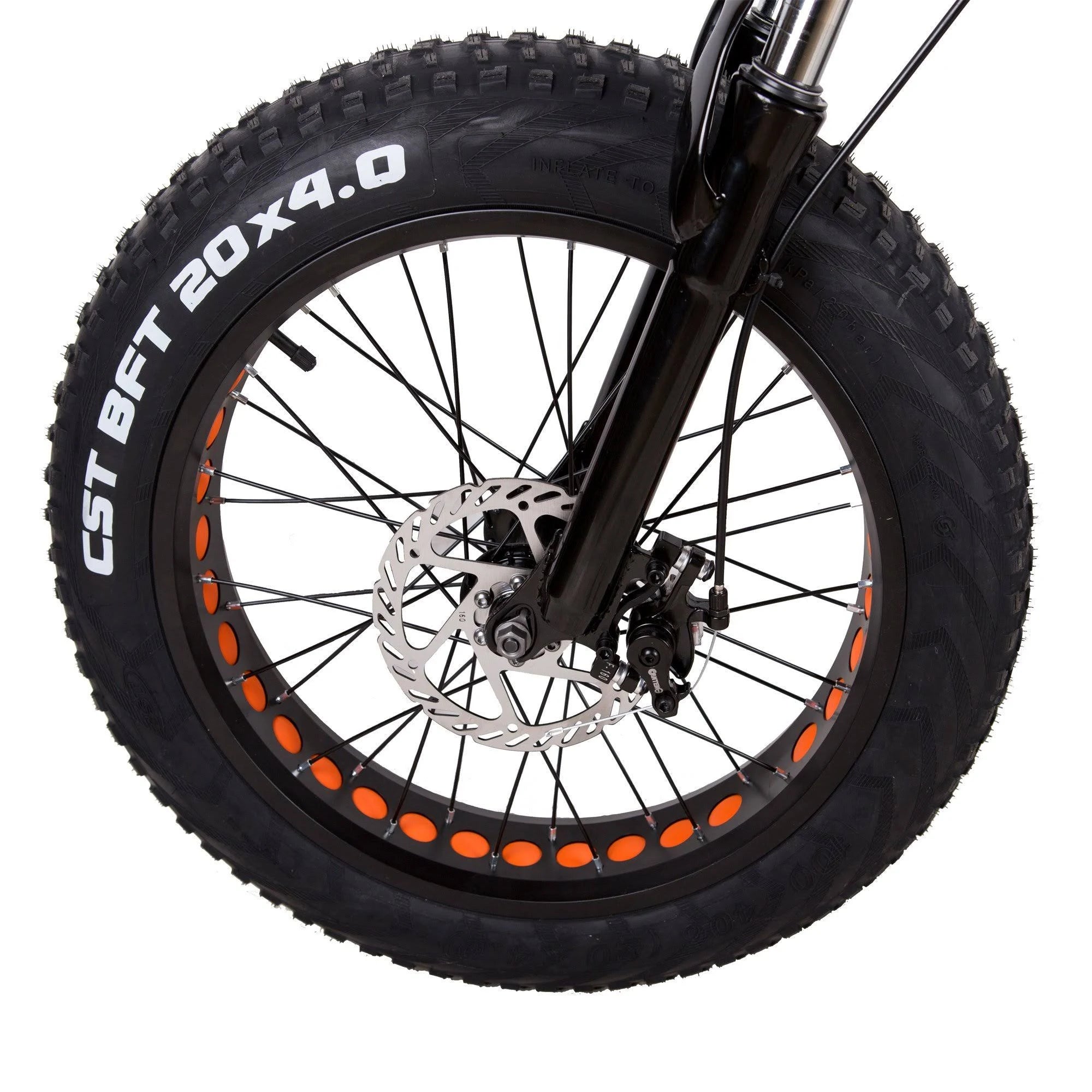 White Mini Cruiser Electric Bicycle P81729