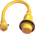 30A Female To 15A Male Pigtail Adapter Pack of 2 D571