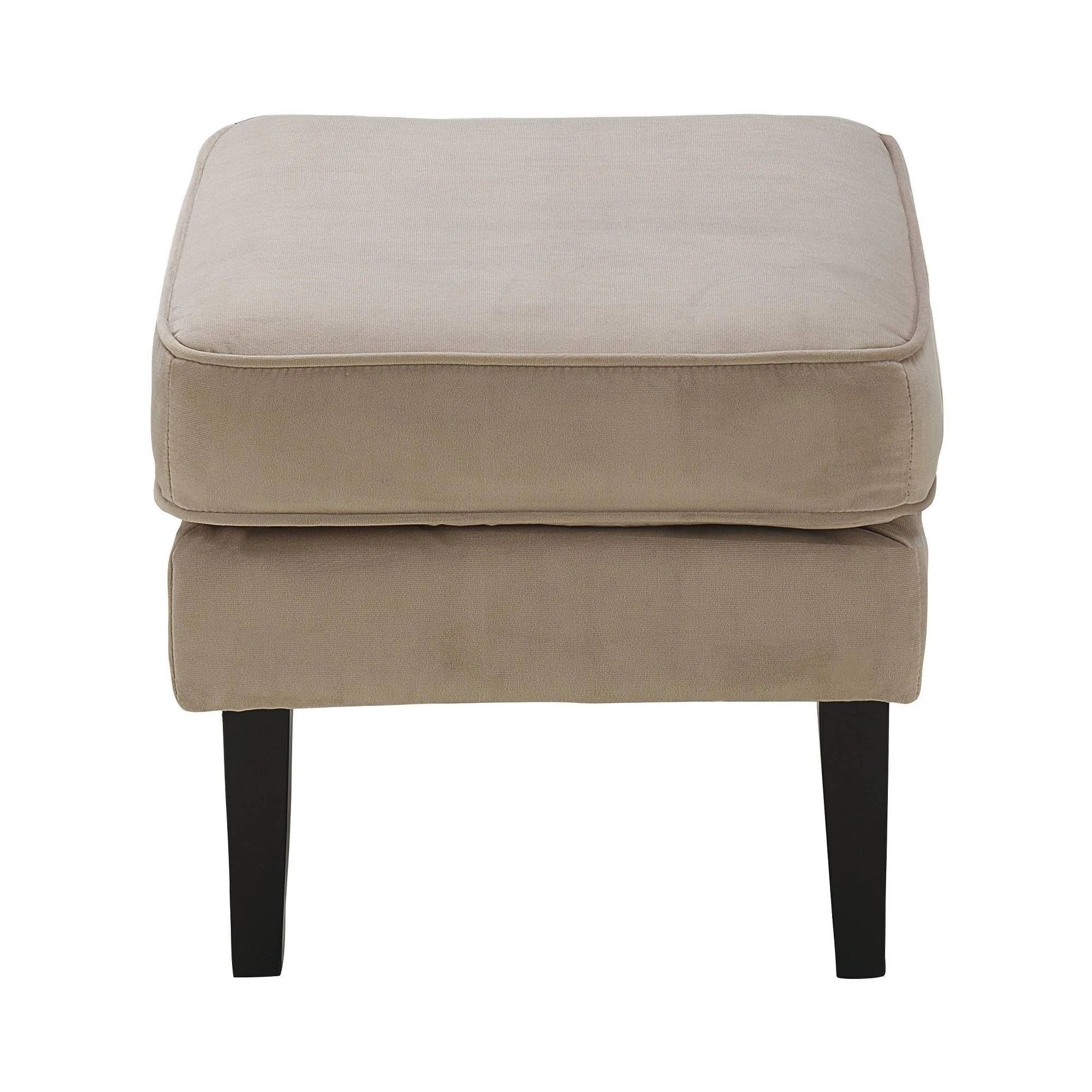 Taupe Olivia Chair and Ottoman B673201
