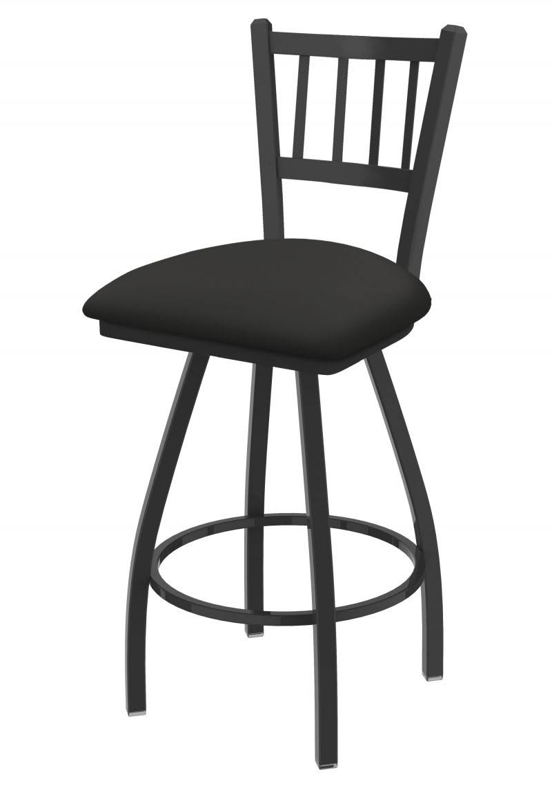 36x22 Swivel Extra Tall Bar Stool with Pewter Finish and Iron Seat M495263