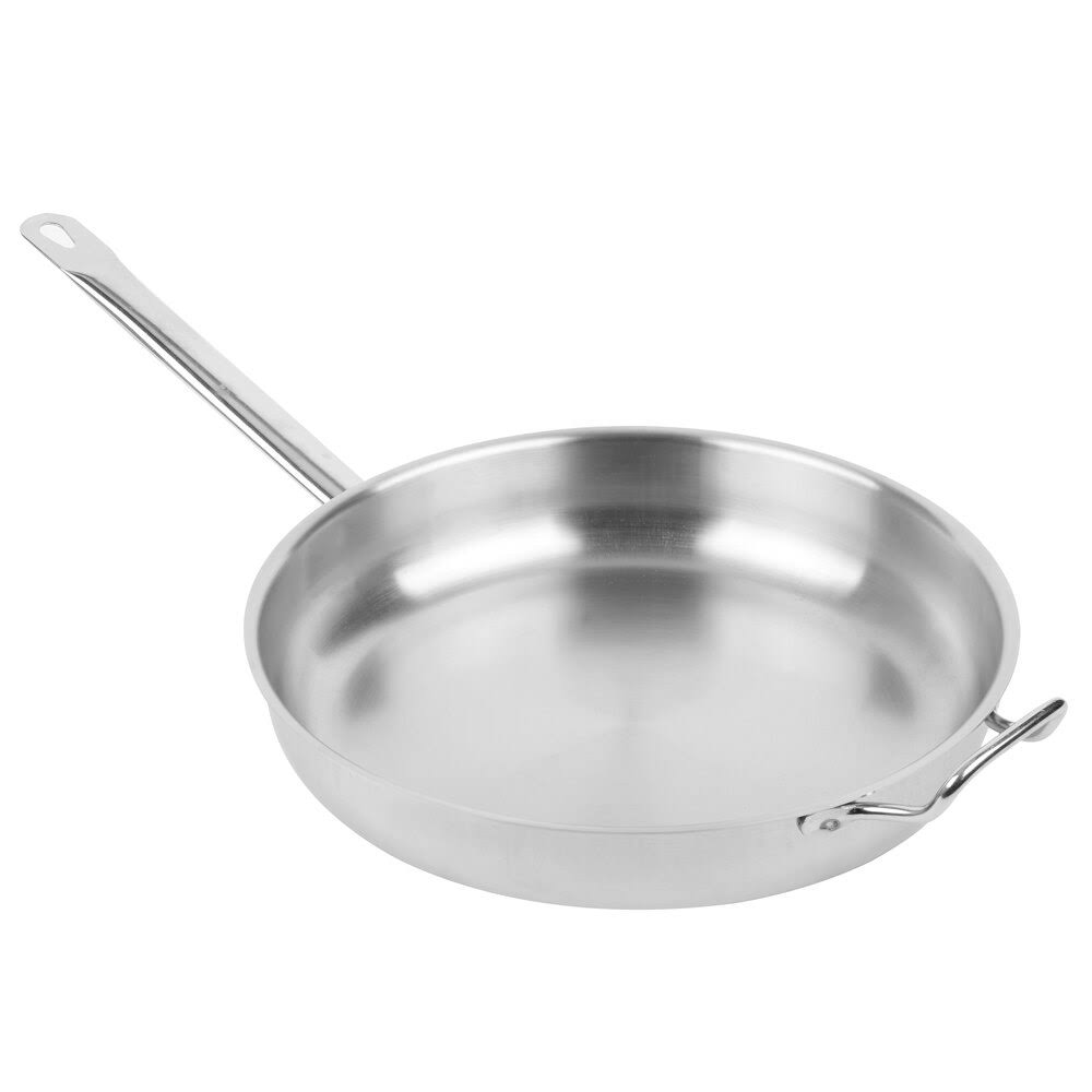 14 in Stainless Steel Fry Pan X2037