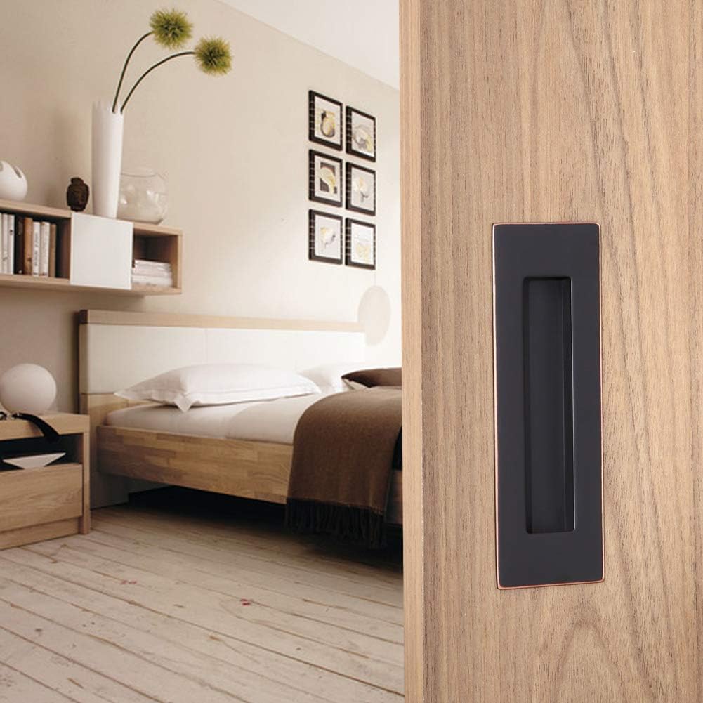 Oil Rubbed Bronze Flush Pull (6 Pack) T36617