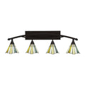 Four Light Bath Bar Bronze Finish B19302