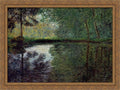 Large Gold Ornate Wood Framed Canvas Art R669175