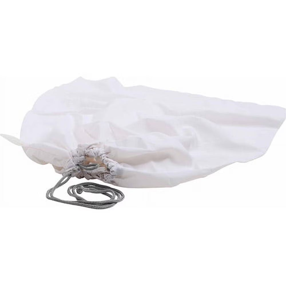 White Nylon Drawstring Carcass Bag B689