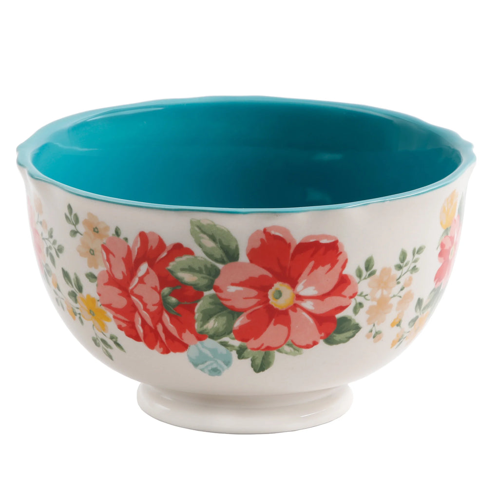 12 Piece Vintage Floral Dinnerware X108196