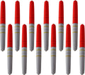 Red & White Balsa Wood Fishing Floats (12-Pack) V98338