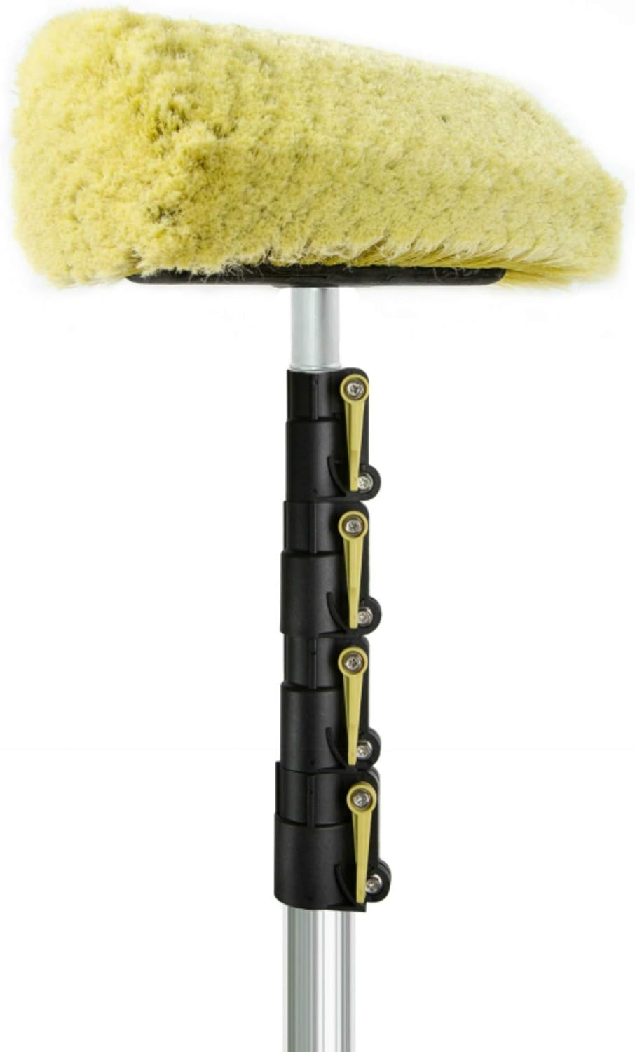 Soft Bristle Car Wash Brush & Extension Pole, 30 ft Reach, Pack of 2 U308