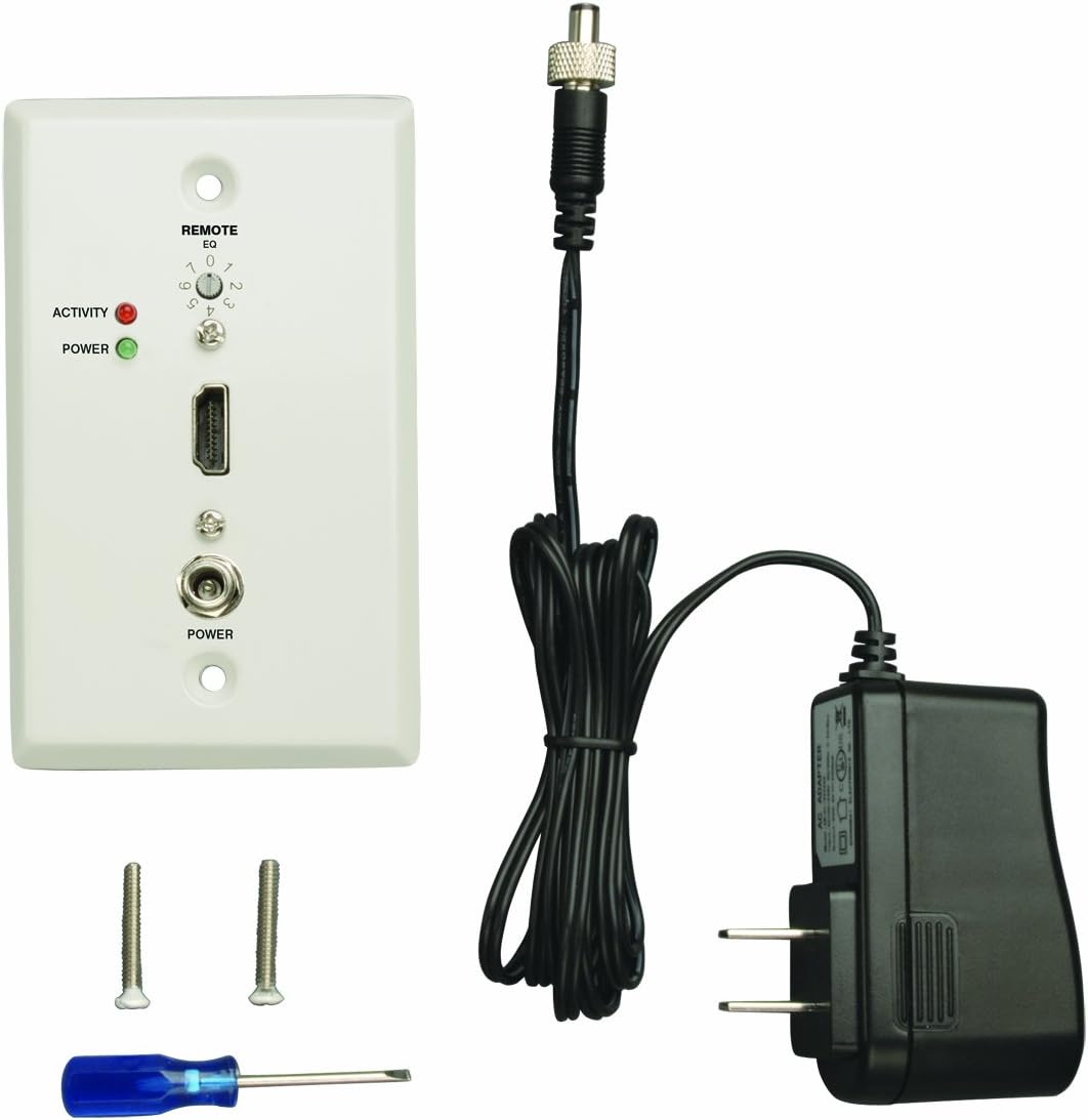 HDMI Over Cat5 / Cat6 Extender Wallplate Receiver Z486099