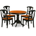 5-Piece Solid Wood Dining Set V751660