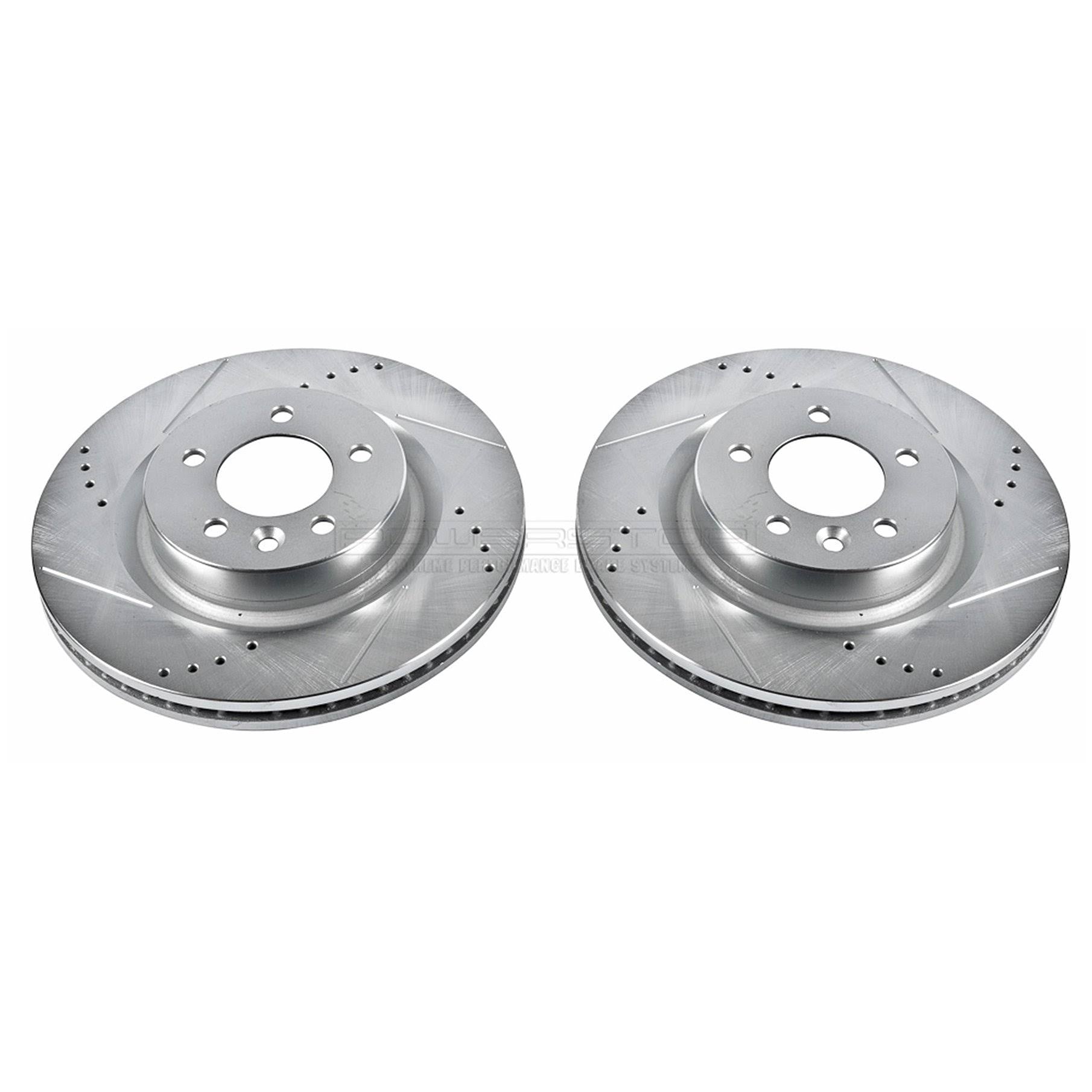 Front Drilled & Slotted Rotors Z41082