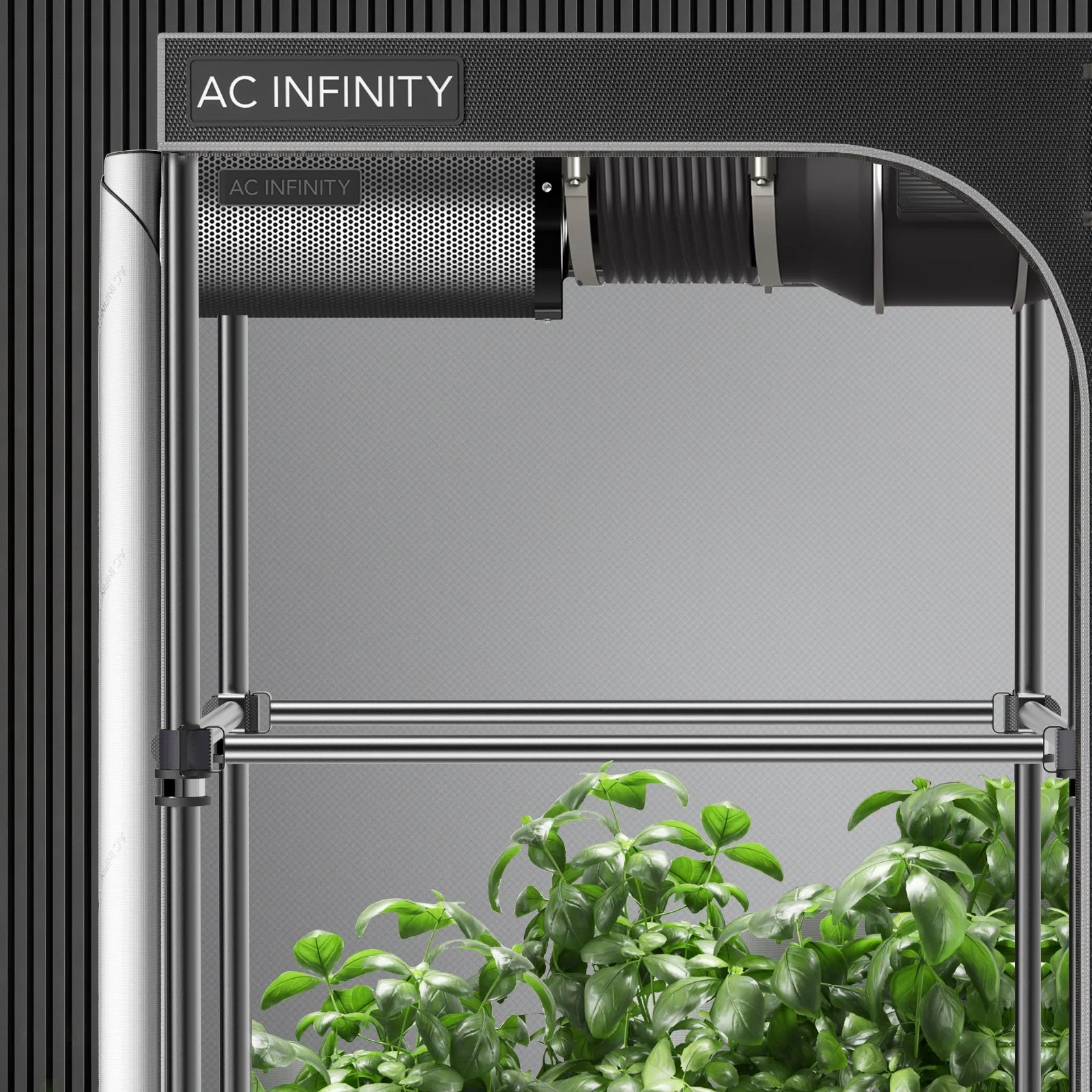 4x4' Steel Mounting Bars for Grow Tents U2088