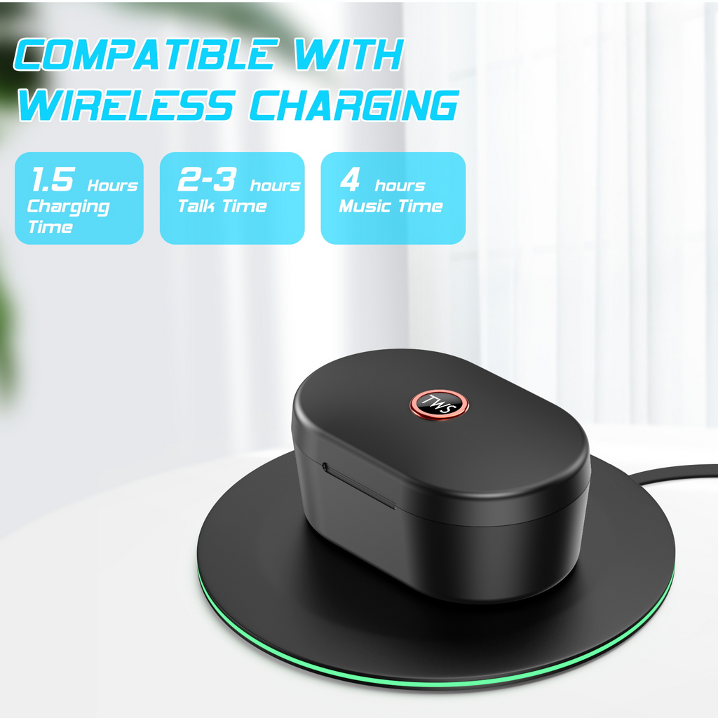 Wireless Earbuds Bluetooth 5.0 with Charging Case W2216