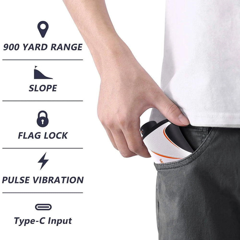 900 Yards Laser Rangefinder with 6X Magnification H779