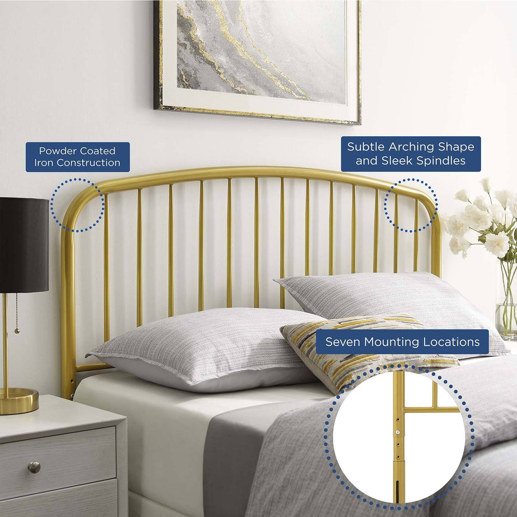 Queen Metal Headboard P1651