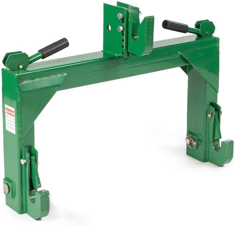 Quick Hitch Cat 1 and Cat 2, 3 Point Green Steel F217