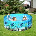 Inflatable Plastic Swimming Pool U472