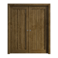 Solid Wood Interior Double Pocket Doors N989