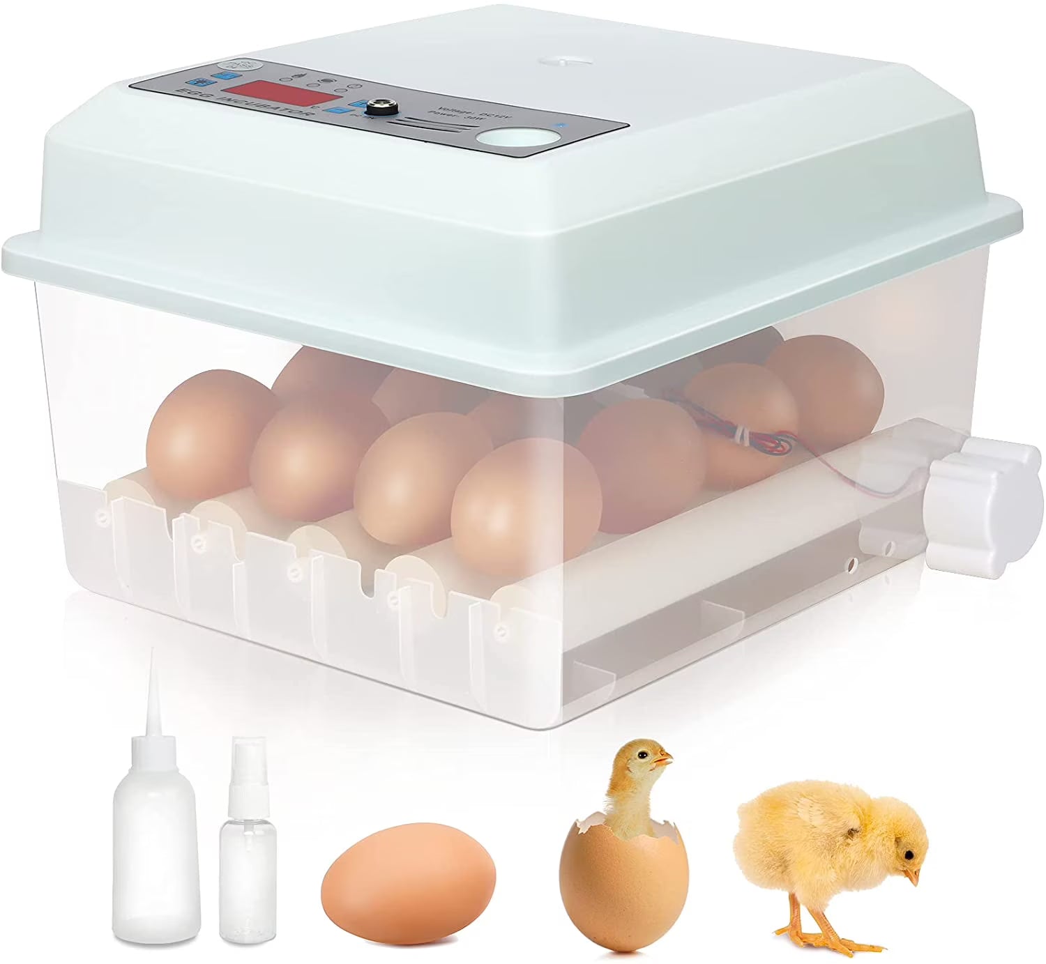 16 Eggs Incubator with Automatic Egg Turner G25291