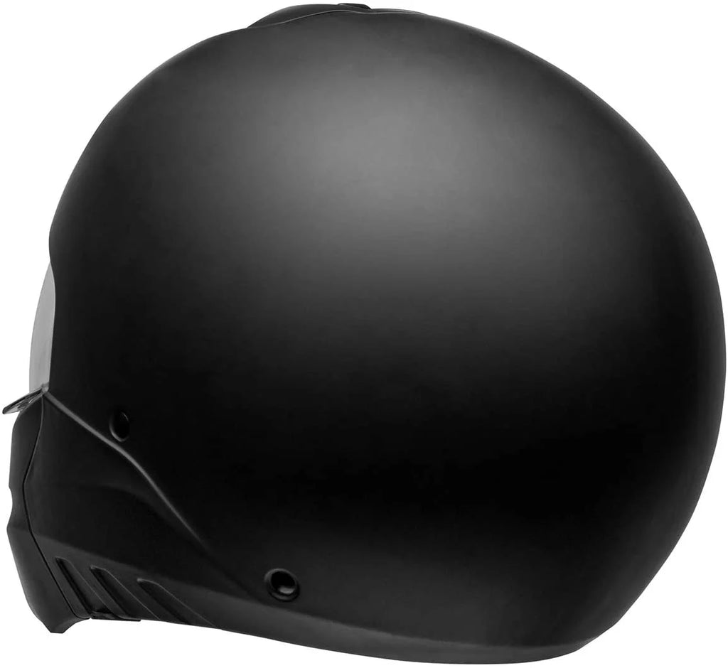 2 in 1 Motorcycle Helmet Matte Black with Gray XX-Large J76934
