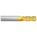 9/16x22 x 3-1/2x22 x 1-1/4x22 Square End Mill, 4 Flute, Solid Carbide J797
