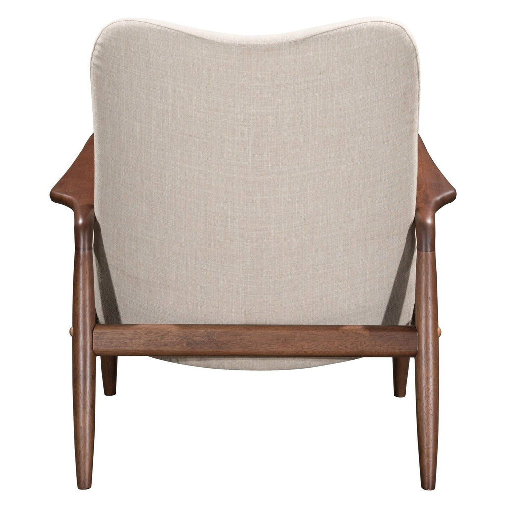 Black Lounge Chair and Ottoman B5051