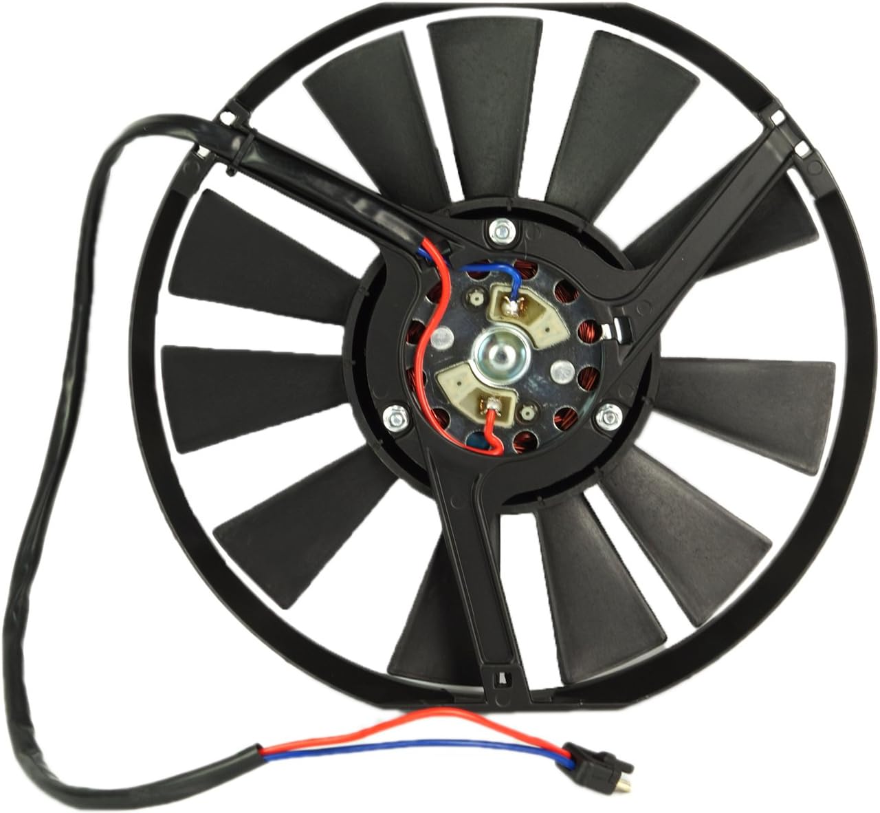 Radiator Auxiliary Cooling Fan Motor Assembly Pack of 2 A457