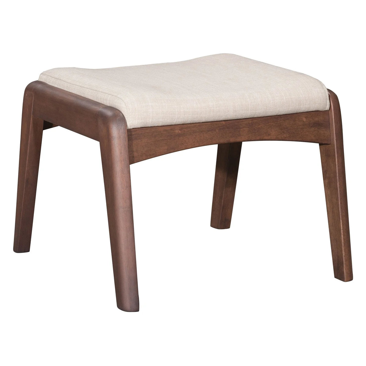 Black Lounge Chair and Ottoman B5051