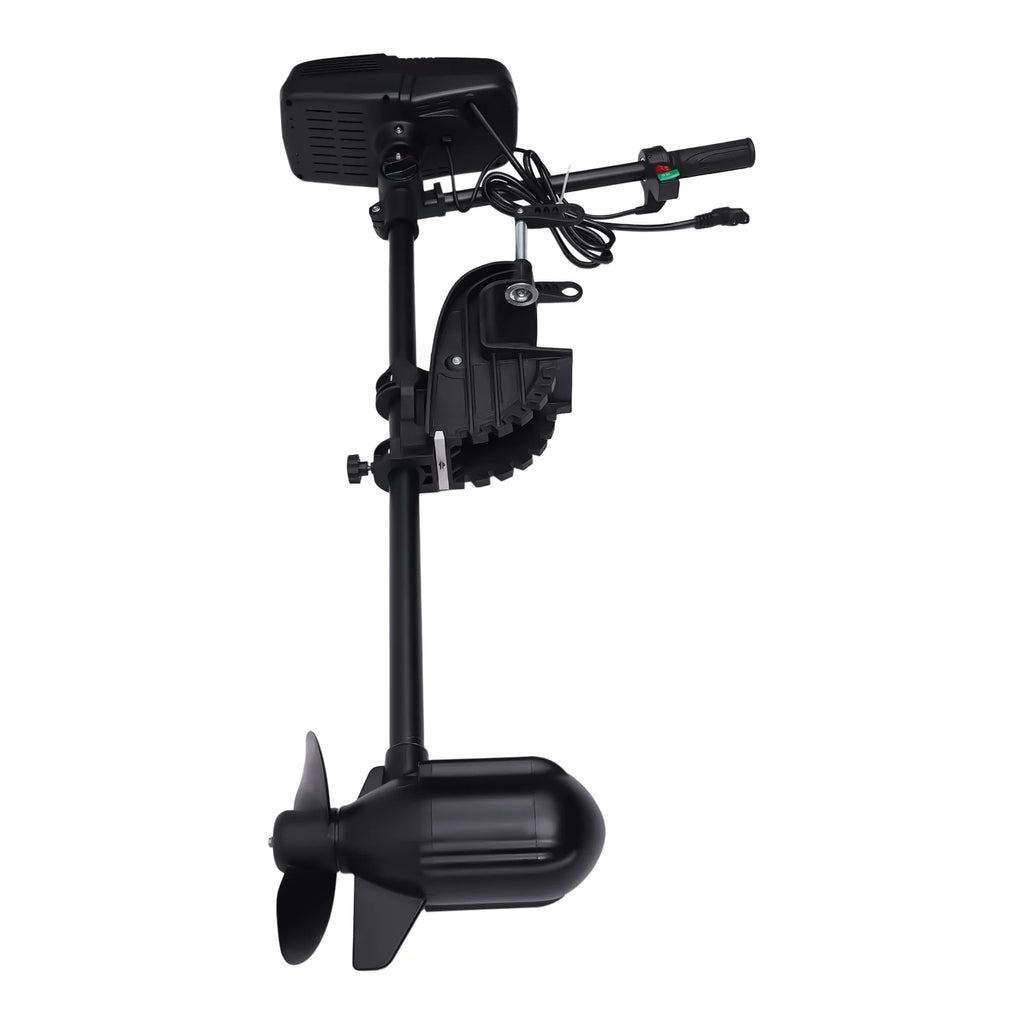 48V 1400W Electric Trolling Motor Outboard Motor Fishing Boat Engine LED Display 360° Rotatable Brushless Motor 2300RPM J640344