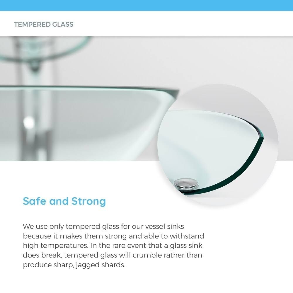 Glass Vessel Sink Z7850