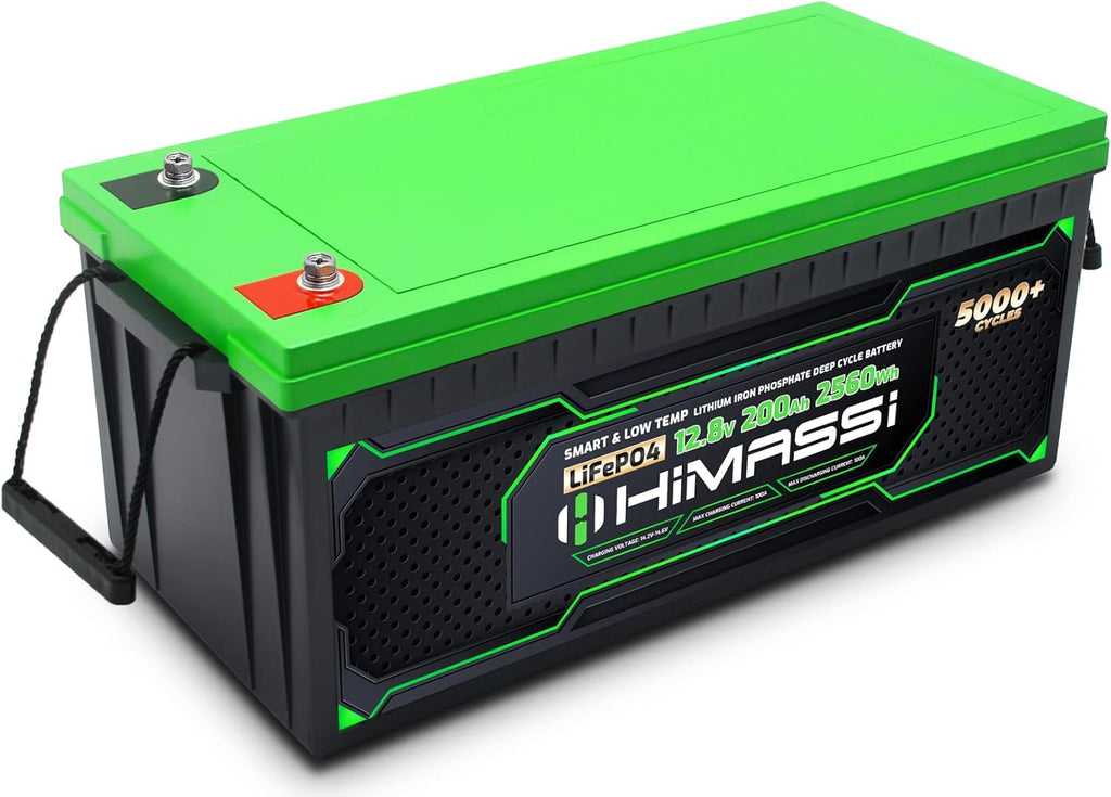 24V 200Ah Rechargeable Deep Cycle LiFePO4 Battery with 200A BMS N67317