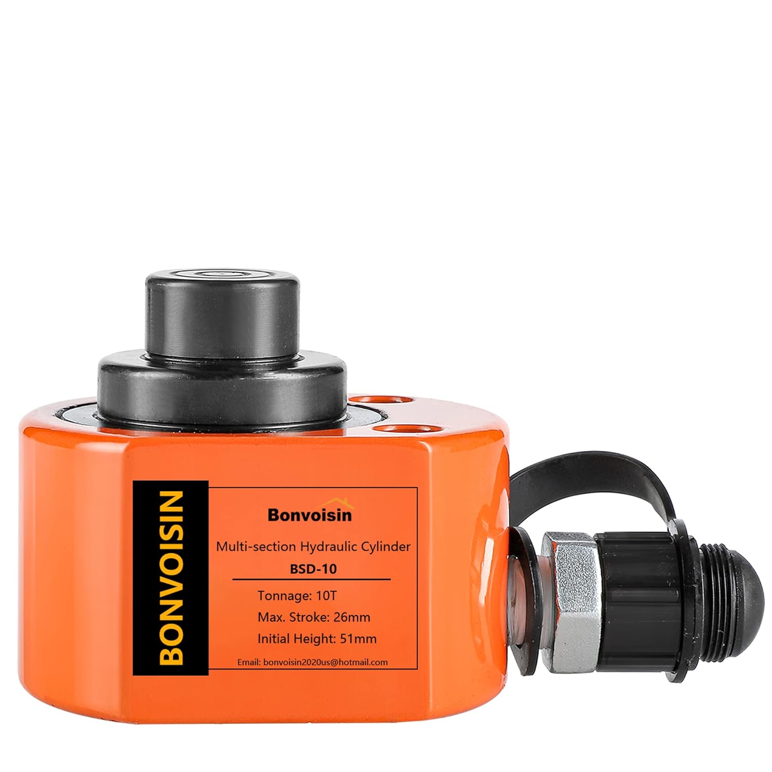 20T Hydraulic Cylinder Jack Porta Power Mini Hydraulic Ram Multi-Acting Low Profile Lifting Cylinders U5522