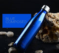 Blue 1000ml Stainless Steel Vacuum Flask Water Bottle J577960