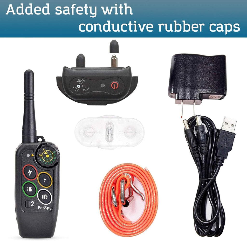 Rechargeable Waterproof Dog Training Shock Collar Pack of 2 S732