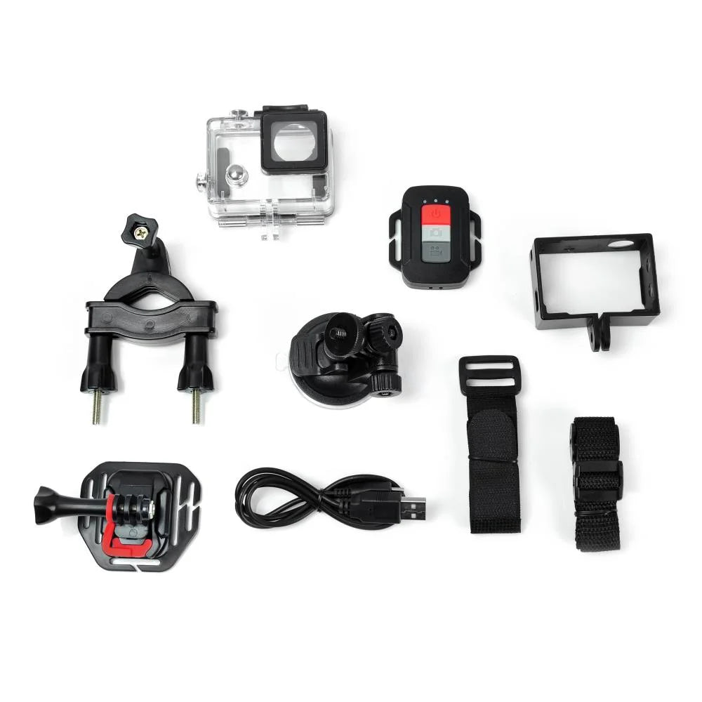 4K Ultra HD Wi-Fi Action Camera (Blue) O24085