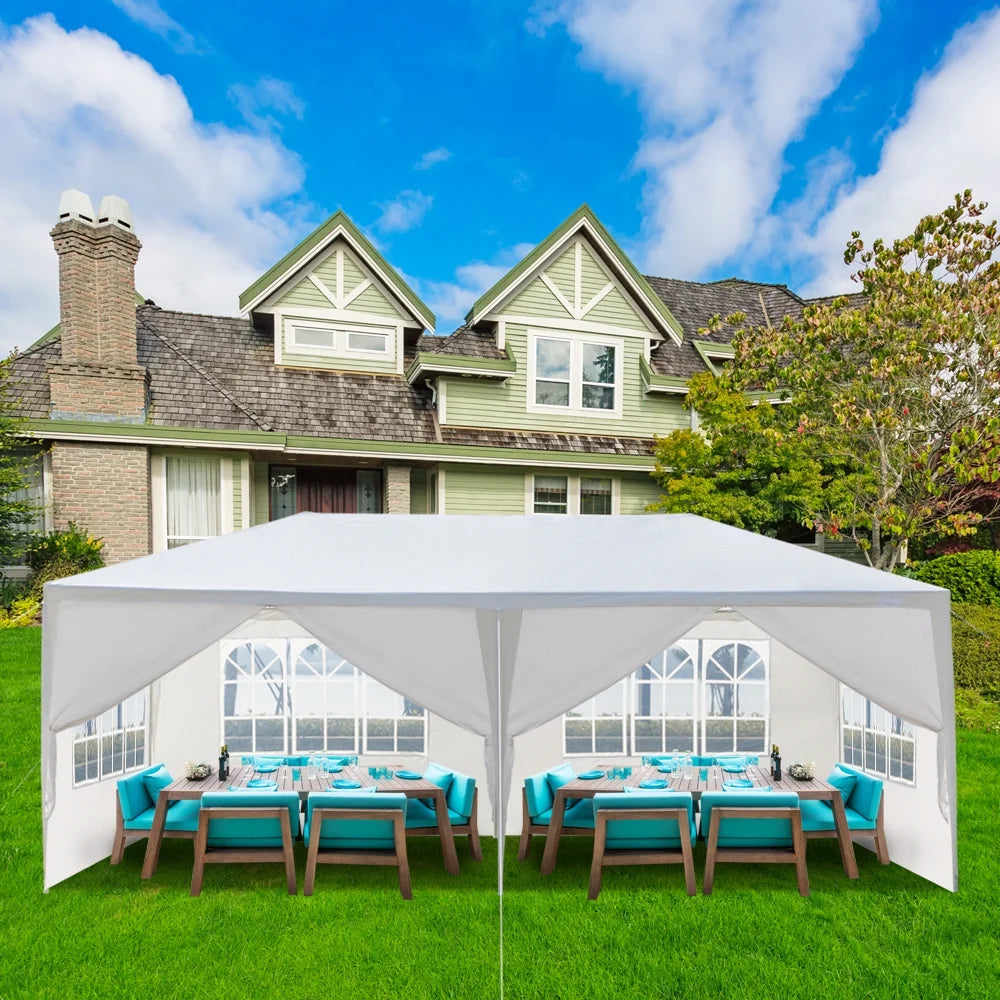 Waterproof Party Tent with Removable Sidewalls T19954