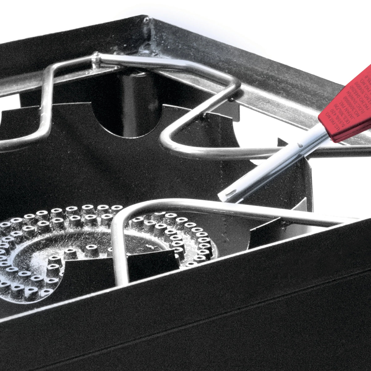 2 Burner Cast Iron Stove with Stand B79953