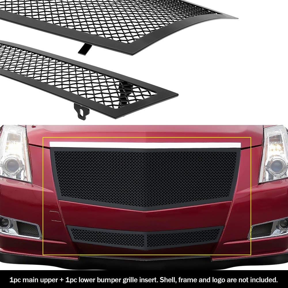 Black Stainless Steel Mesh Grille Insert Combo M3574