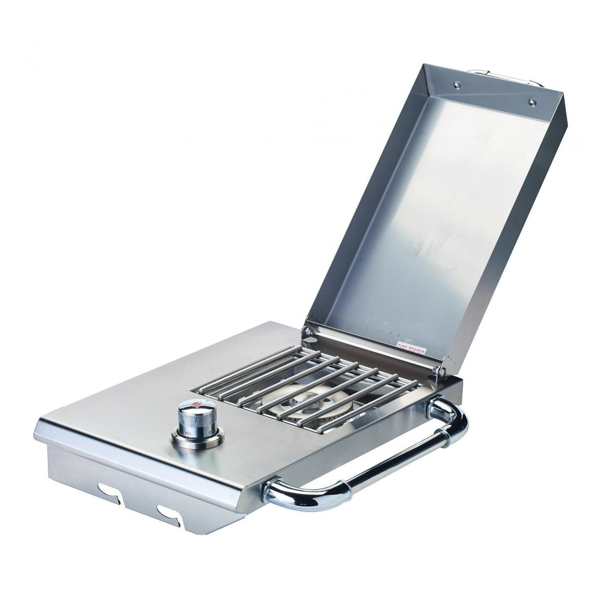 Single Side Burner with Stainless Steel Lid Q27961