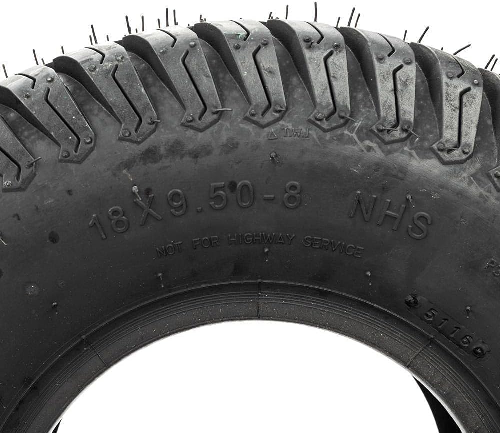 18x9.50-8 4Ply Tubeless Turf Tires, Set of 4 M595