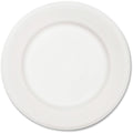 White Paper Plate, 10 1/2 Dia, 500/Carton N6463