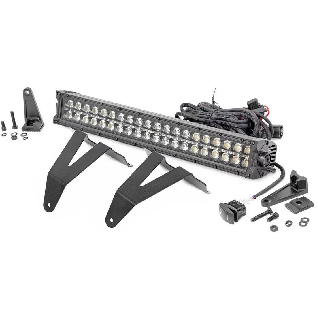 Black Series Amber DRL LED Hidden Bumper Kit R8594