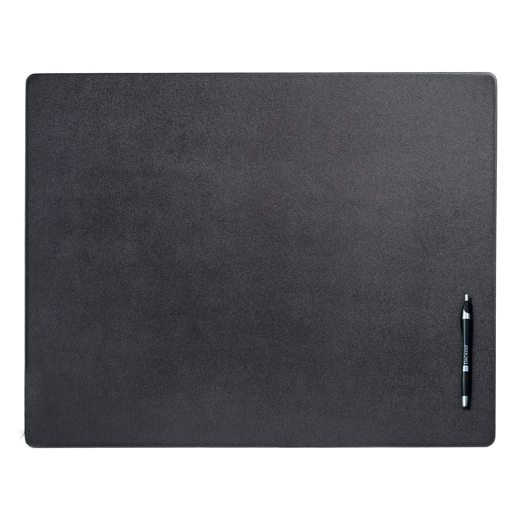 Black Leather Desk Pad E7268